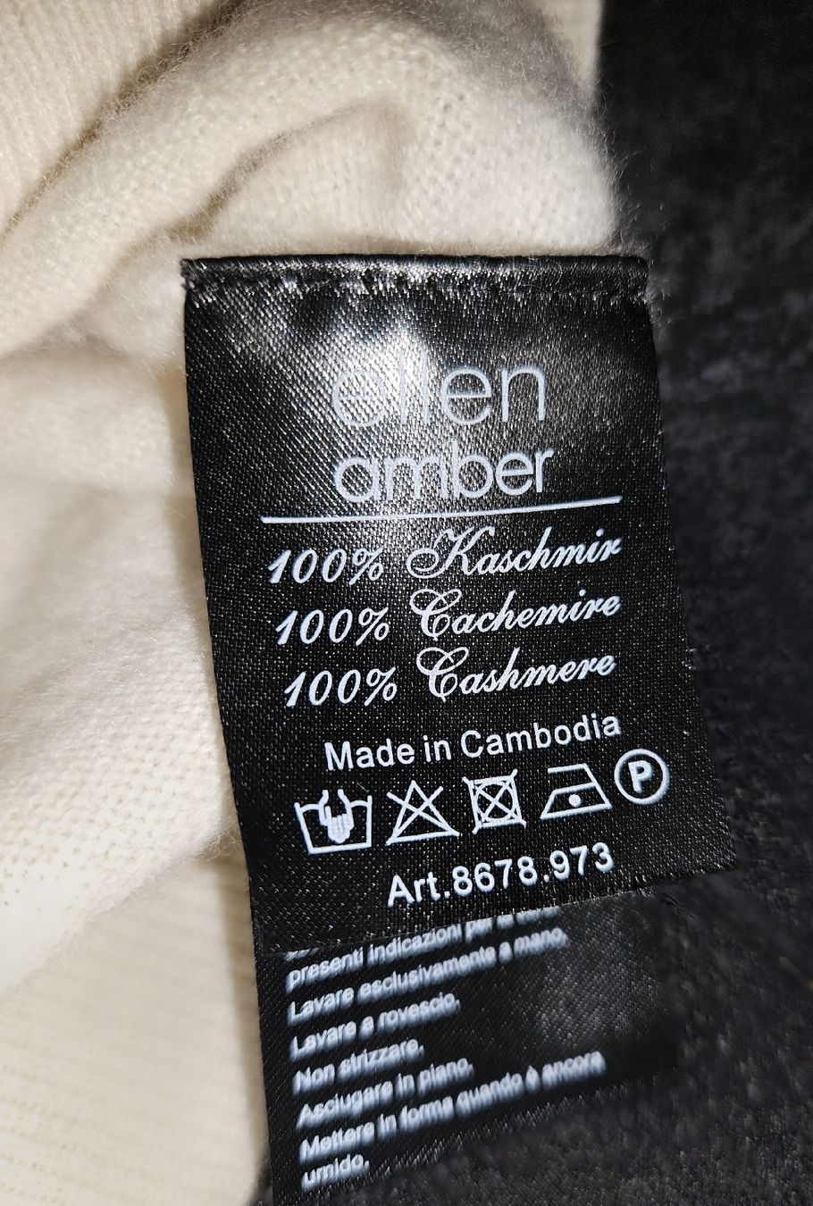 Ellen Amber Maglioni & Felpe: Ellen Amber Kaschmir Pullover, Gr. M, Top Zustand! – Nuovo (secondo la descrizione) da Rickenbach b. Wil venduto da cornetta 1