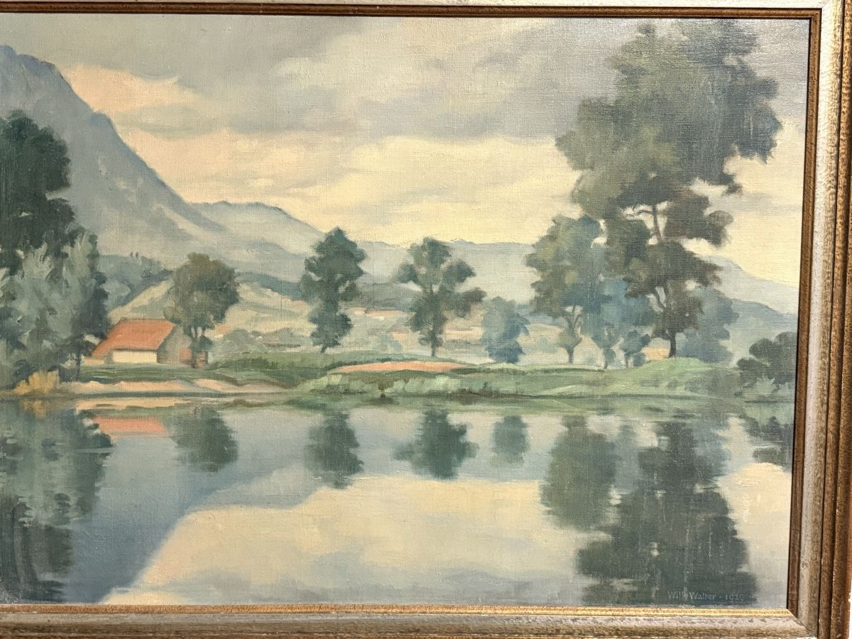 Gemälde: Willy Walter- Ölgemälde 1929 – Gebraucht aus Solothurn von NUVICO 2
