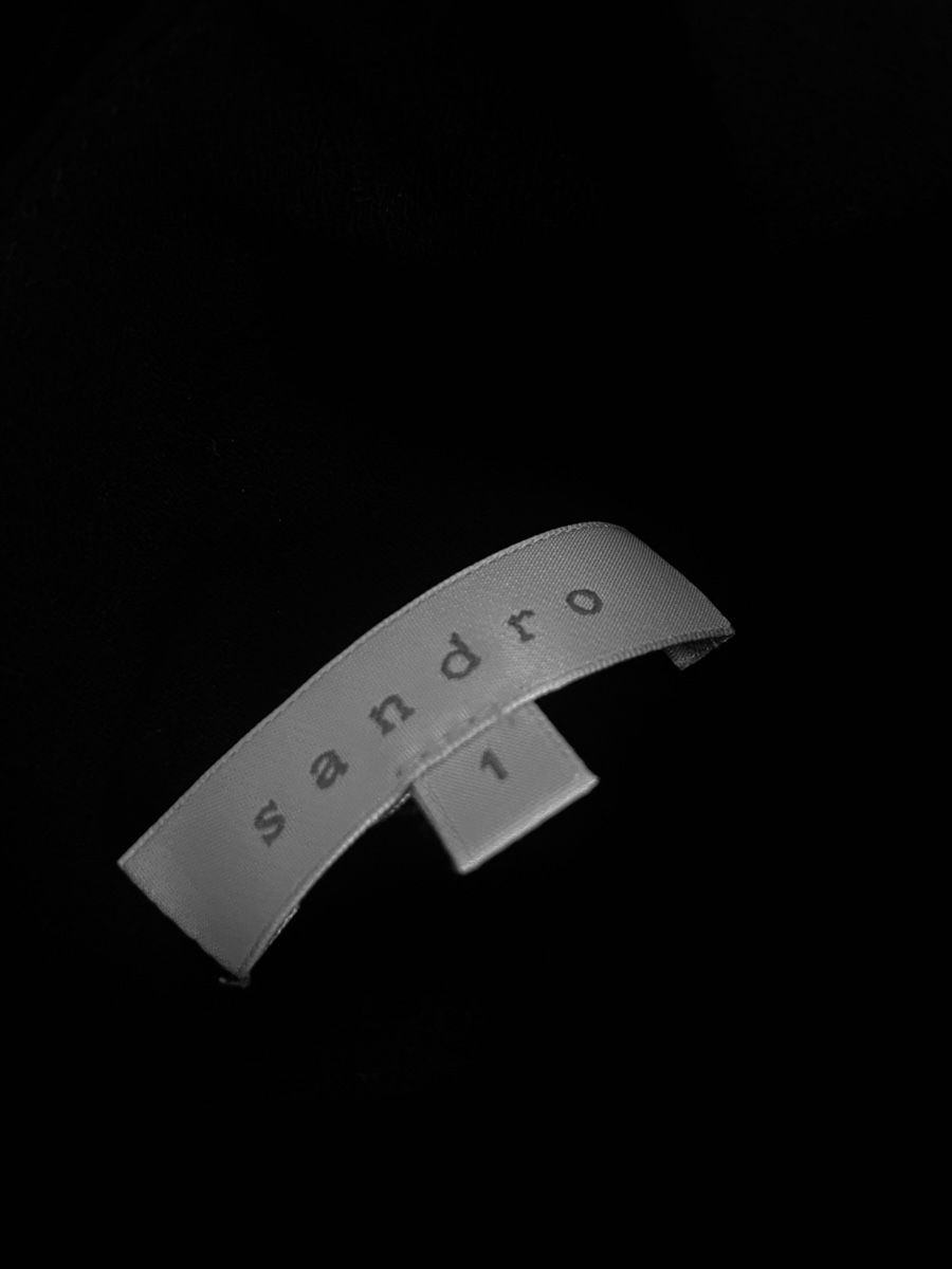 Sandro Vestiti: Sandro Paris, Kleid Schwarz mit Kragen – Nuovo (secondo la descrizione) da Basel venduto da car_bgg7 1
