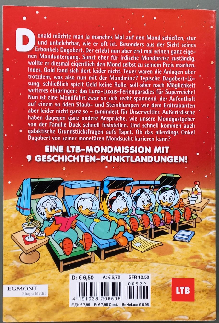 Fumetti: Comic - LTB 522 - Sommerferien auf dem Mond – Usato da Niederuzwil venduto da lubimaja 5