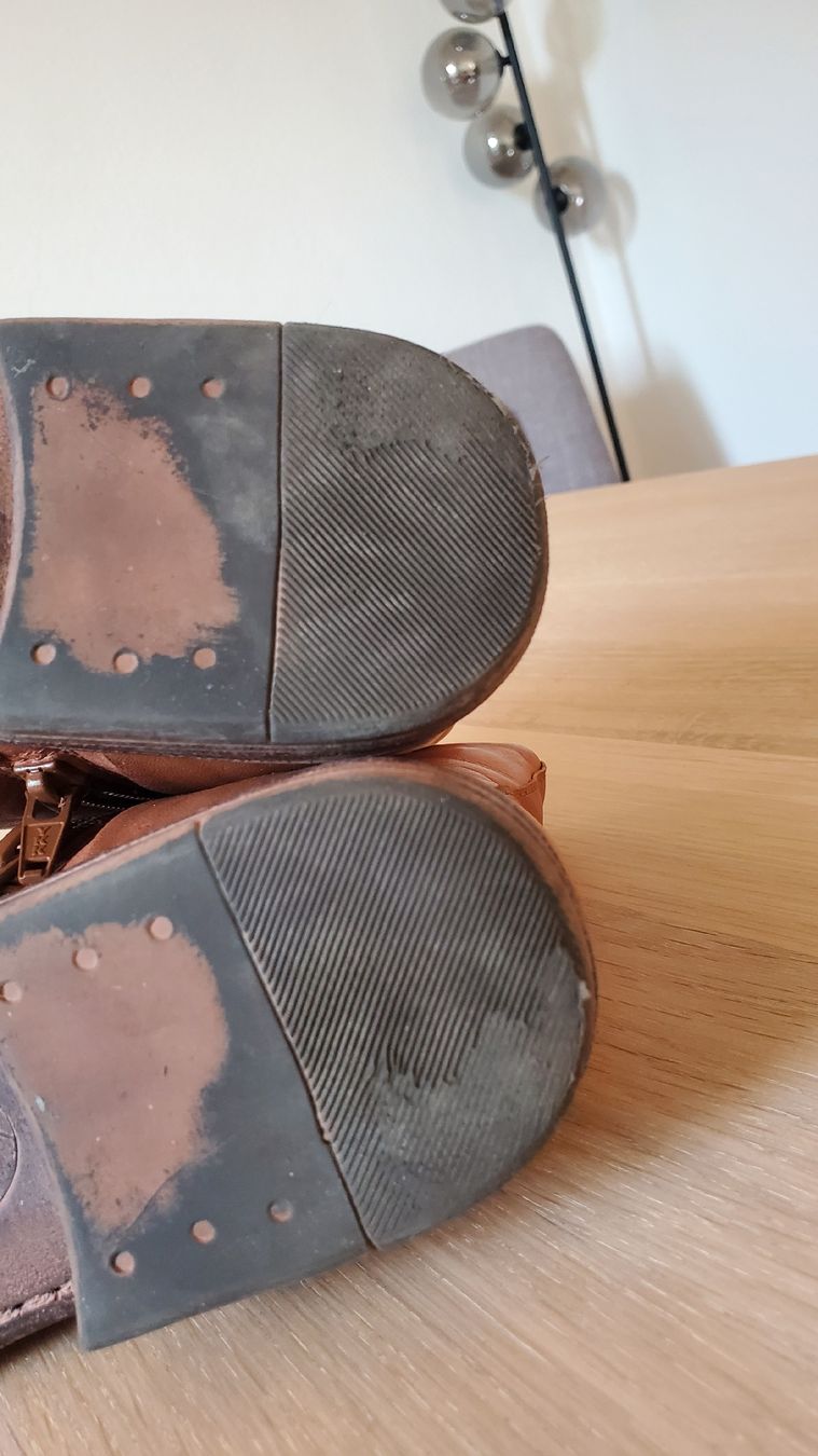 Zalando Scarpe da donna: Stiefel Leder braun Gr 39 – Usato da Biel/Bienne venduto da SandraBar 5
