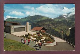 MÜRREN - Aussichtsterrasse beim Bahnhof - 1967