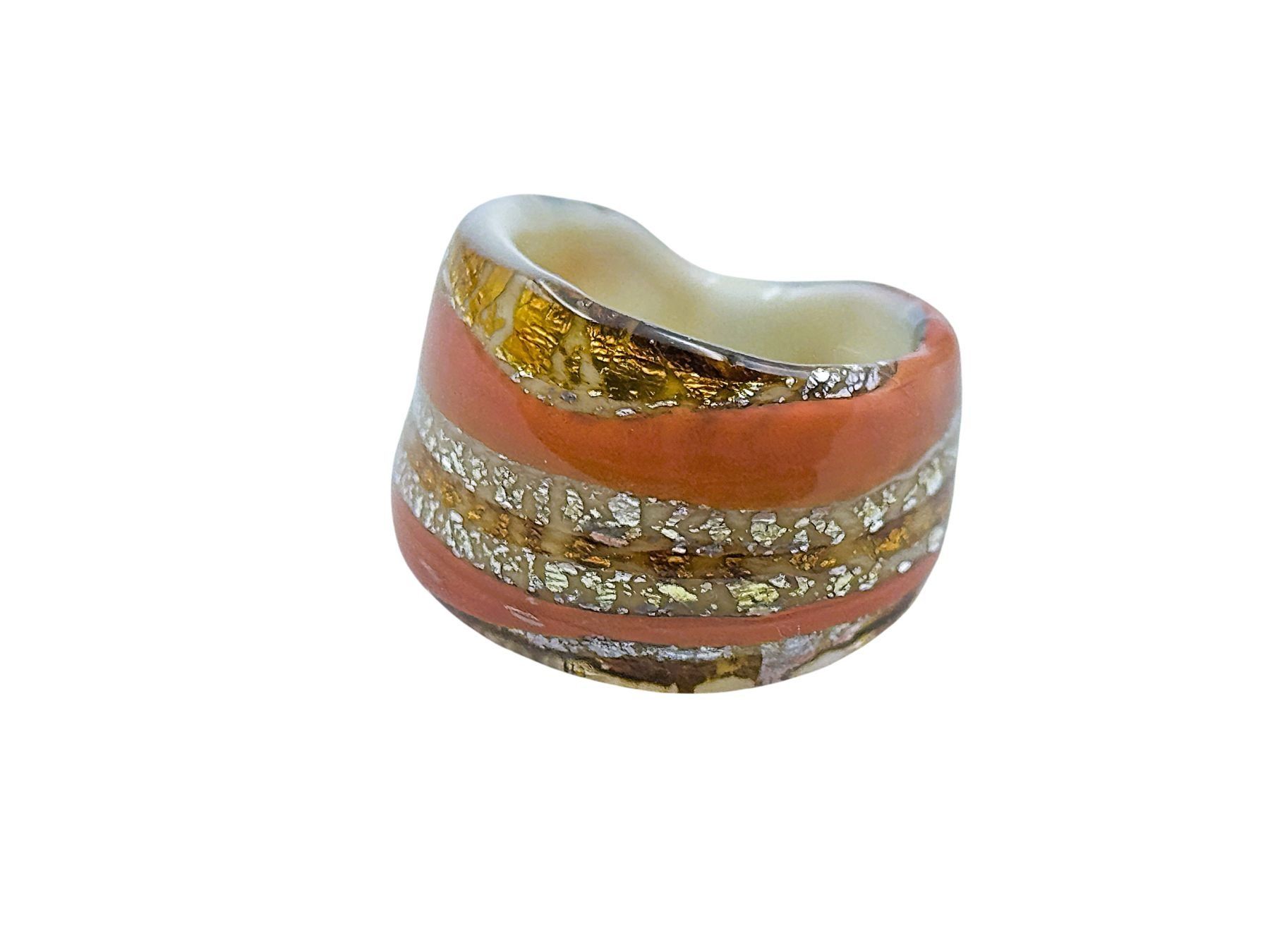 Murano Anelli: Ring Murano Glas G 54 Breite 16mm – Nuovo e nell'imballaggio originale da Oberkulm venduto da Murano-Schmuck 1