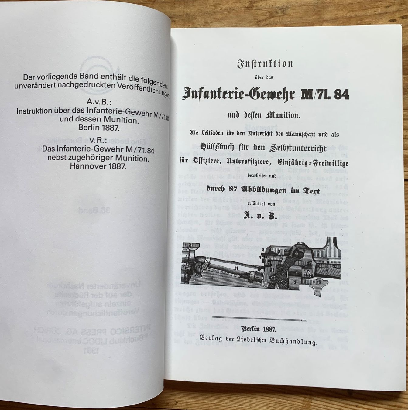 Livres: Buch Infanteriegewehr M/71.84 – D'occasion à Goldingen par Bergler012 2