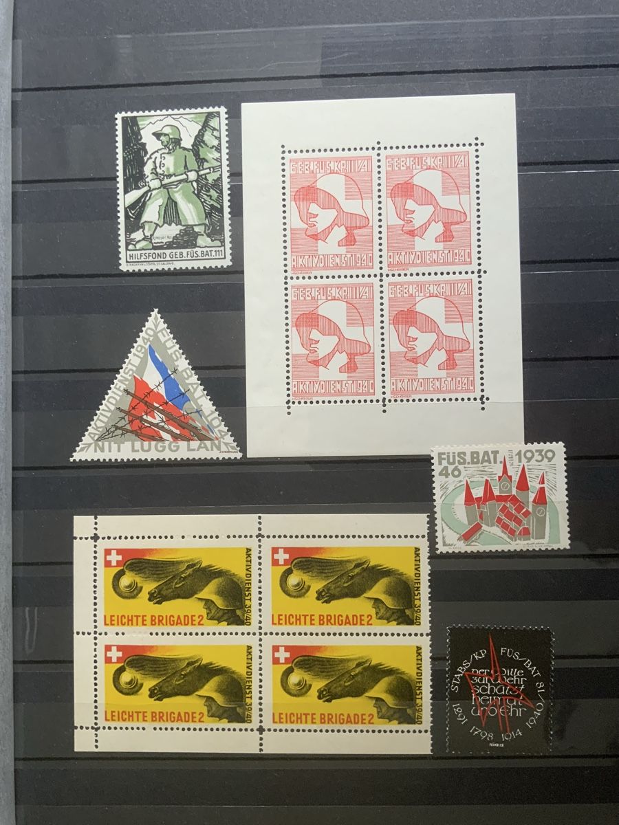 Tous les timbres: Soldatenmarken – Neuf (Voir description) à Binningen par chr_cr5n
