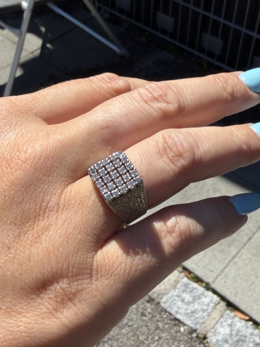 Anelli: Bague Or Blanc 750 – Usato da Posieux venduto da Pitchou2016 5