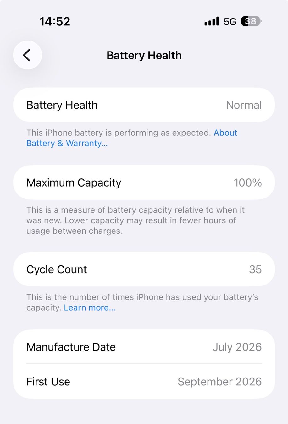Apple Handys / Smartphones: iPhone 17 Pro Max 512 GB - as NEW – Neu (gemäss Beschreibung) aus Schaffhausen von and_f775 1