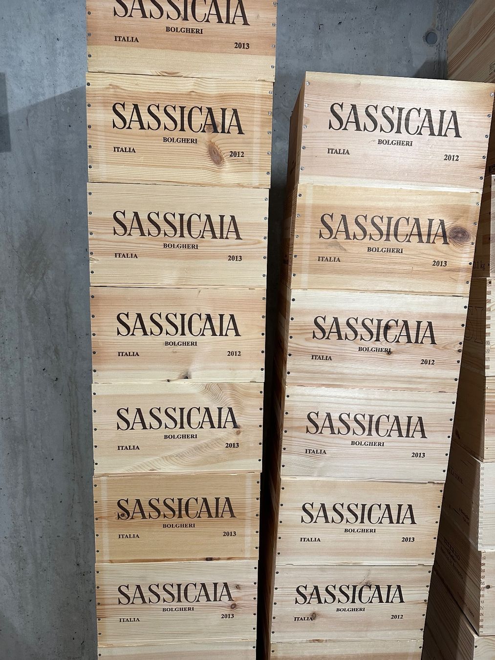 Altro: Sassicaia Weinkiste 6er – Usato da Flawil venduto da Barschfreak