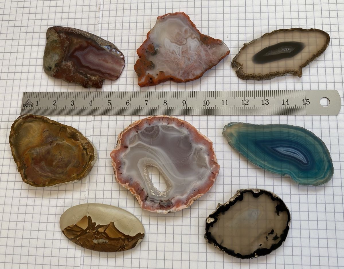 Mineralien & Heilsteine: Schöne Achate  – Gebraucht aus Selzach von 321compac 1