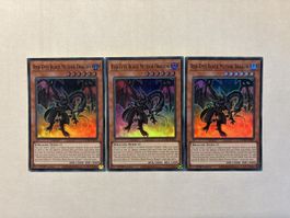 Yu-Gi-Oh Red-Eyes Black Meteor Dragon 1st Ed 3X