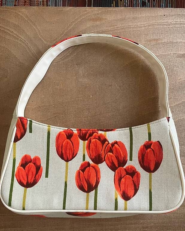 Borse da donna: Handtasche mit Tulpen Motiv – Usato da Zürich venduto da eis_yx9q