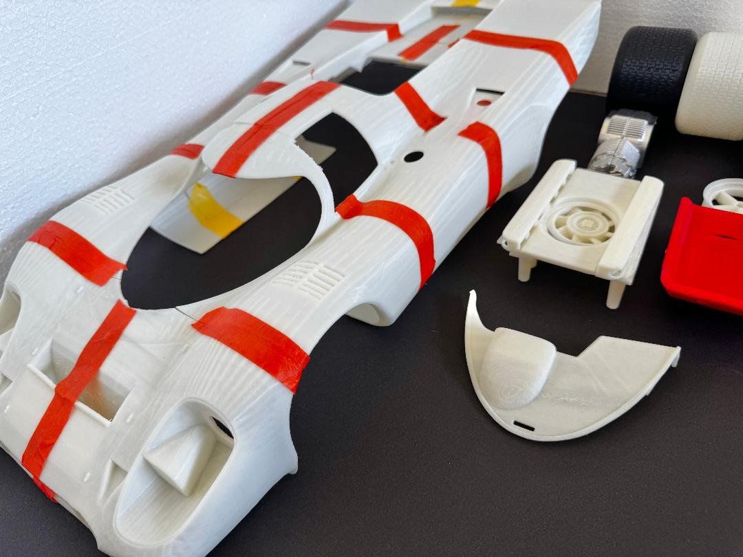 Porsche Modellini d'auto: 3D Printed Body PORSCHE 917 1:8 – Nuovo (secondo la descrizione) da Zürich venduto da Tapehead 4