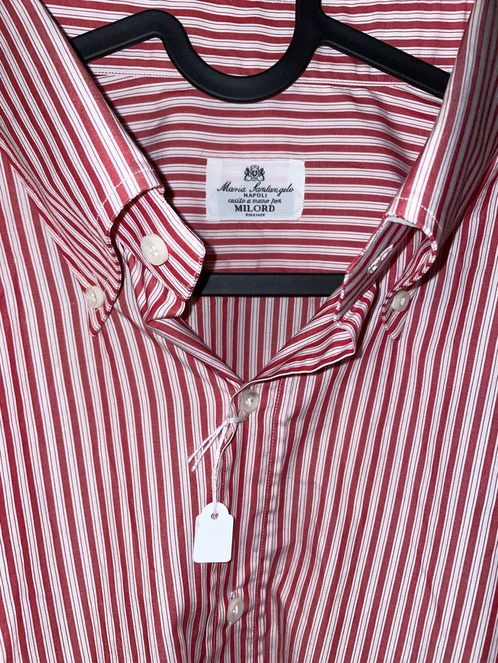 Camicie: Maria Santangelo Napoli Button Down Hemd Gr. 43 NEU – Usato da Zürich venduto da pacta_sunt_servanda