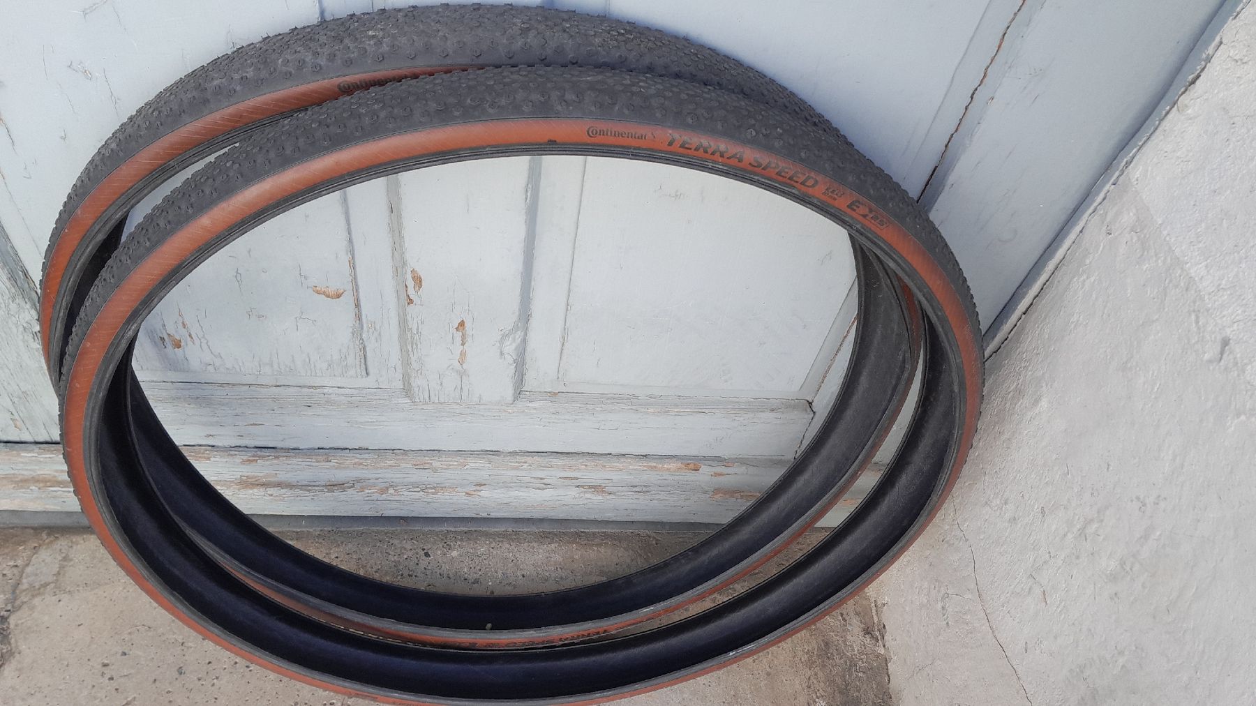 Continental Pezzi di ricambio: Conti Terra speed 40-622 black chilli – Usato da Uster venduto da Richard99