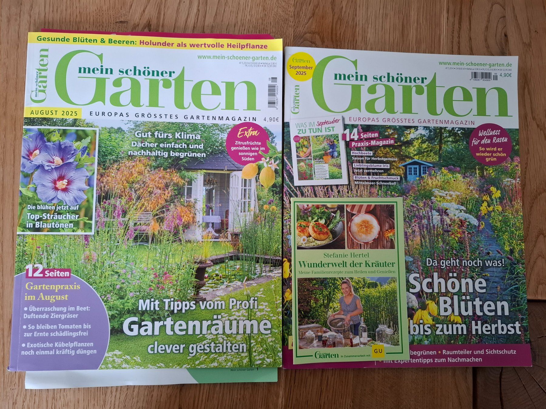 Zeitschriften & Magazine: Mein schöner Garten August & September 2025 – Neu (gemäss Beschreibung) aus Affoltern am Albis von Sabinezc