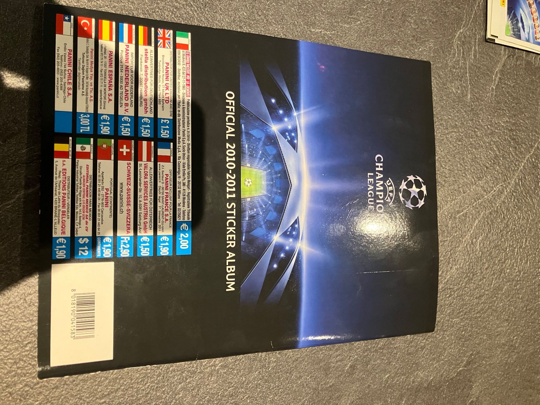 Panini Alben: Panini Champions League 2010-2011 – Gebraucht aus Daillon von Camus82 4