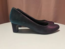 Pumps Fiarrucci Anya pink / türkis Gr. 40