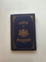 Album von Winterthur mit Ansichtskarten in Leder gebunden