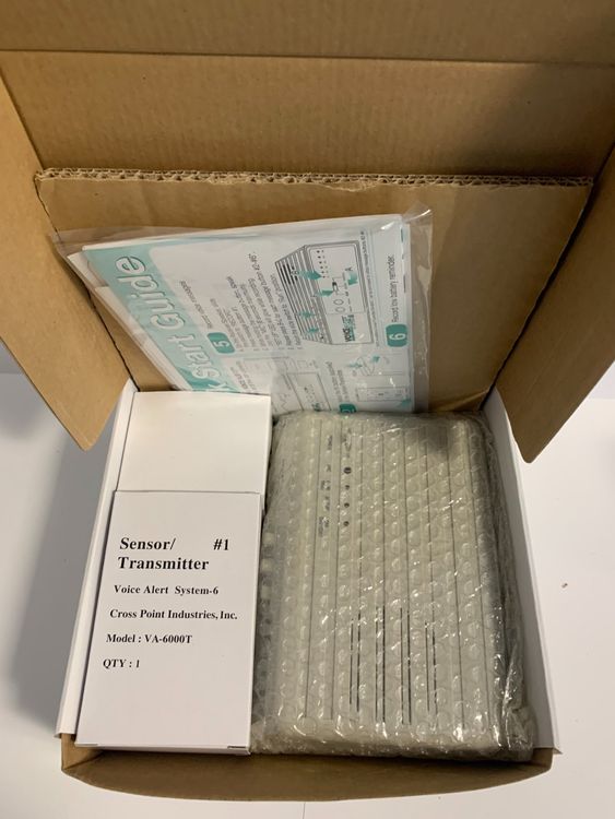 Voice Alert System 6 VA6000S, et 4 senseurs VA6000T Kaufen auf Ricardo