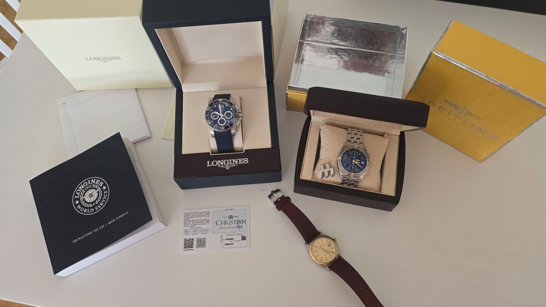 Rolex Orologi: Sammlung,Rolex,Braitling und Longines – Usato da Wangen b. Olten venduto da Hhh95