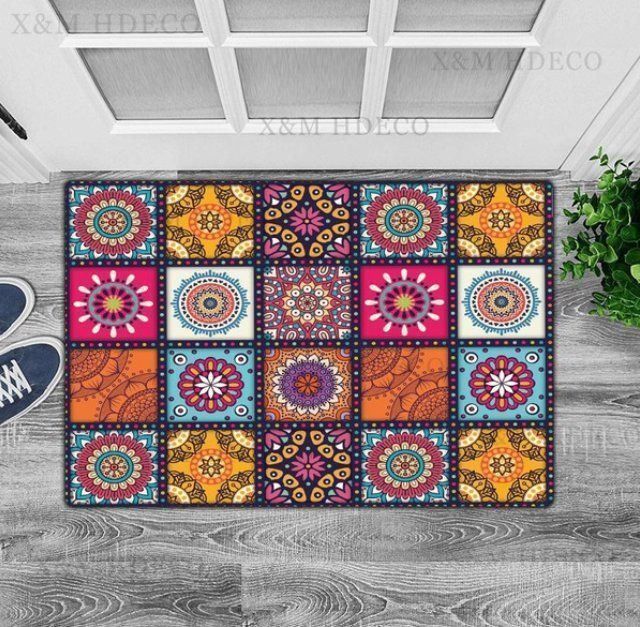 Tappeti: Teppich Mandala 60cm x 40cm % Black Friday% – Nuovo e nell'imballaggio originale da Walenstadt venduto da SchnaeppchenRabe