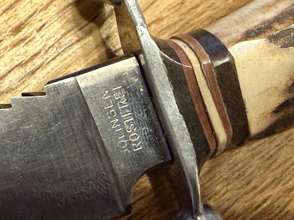 Solingen Accessori: Antikes Jagdmesser Jägermesser Messer – Usato da Goldach venduto da Messerguru 4