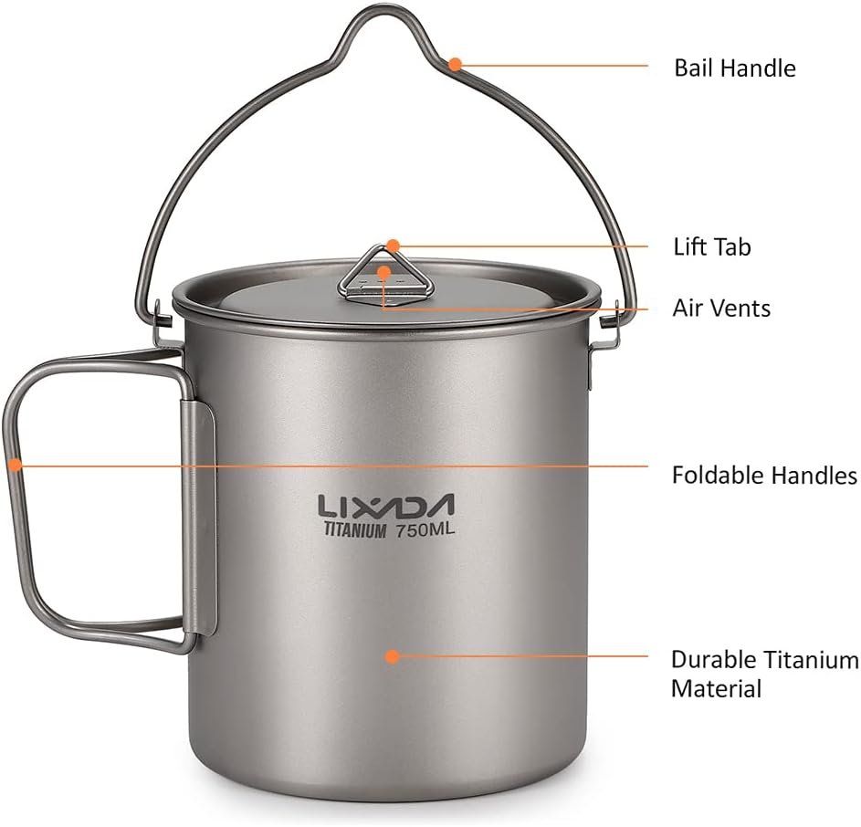 Pentole: Camping Titan Topf 750ml – Nuovo e nell'imballaggio originale da Châtelaine venduto da topshop.switzerland 3