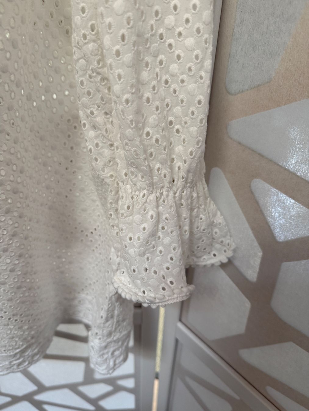 Top: Pretty white summer top – Nuovo (secondo la descrizione) da Grund b. Gstaad venduto da PlageNeigeplus 6