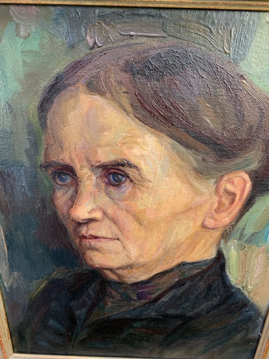 Dipinti: Sehr interessantes Portrait – Usato da Wolfhalden venduto da SecondAntique 3