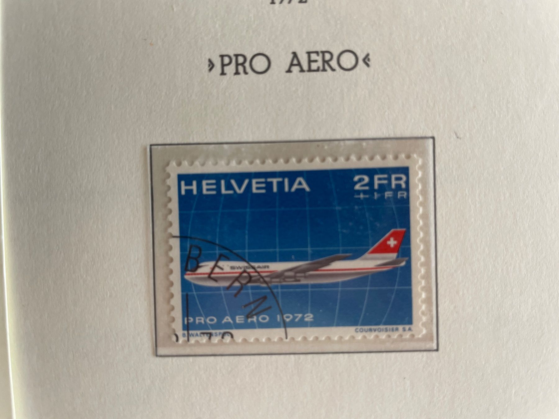 Tutti i francobolli: 29 timb. AVIATION dès 20.- ! – Usato da Sonceboz-Sombeval venduto da Comment2 8