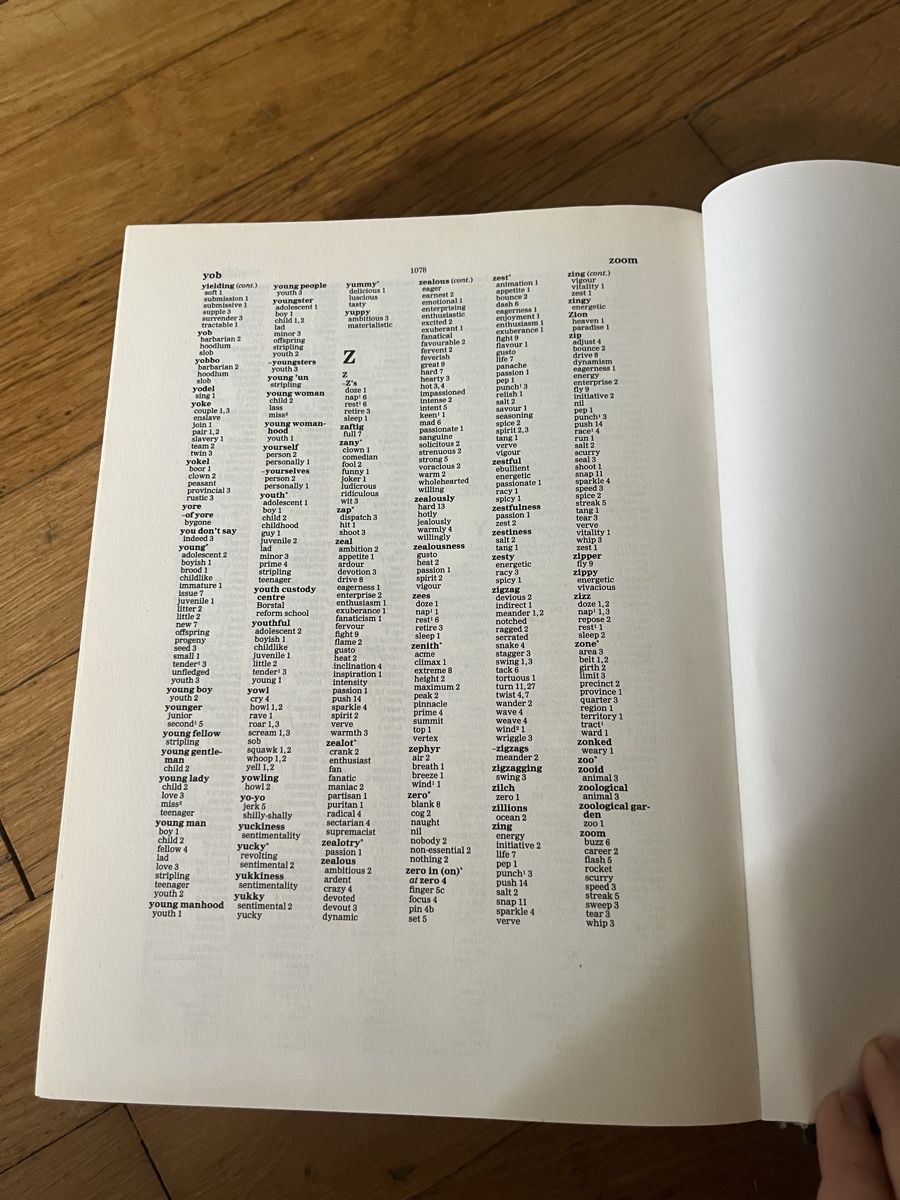 Libri: The Oxford Thesaurus  – Usato da Basel venduto da hal_s2bt 2