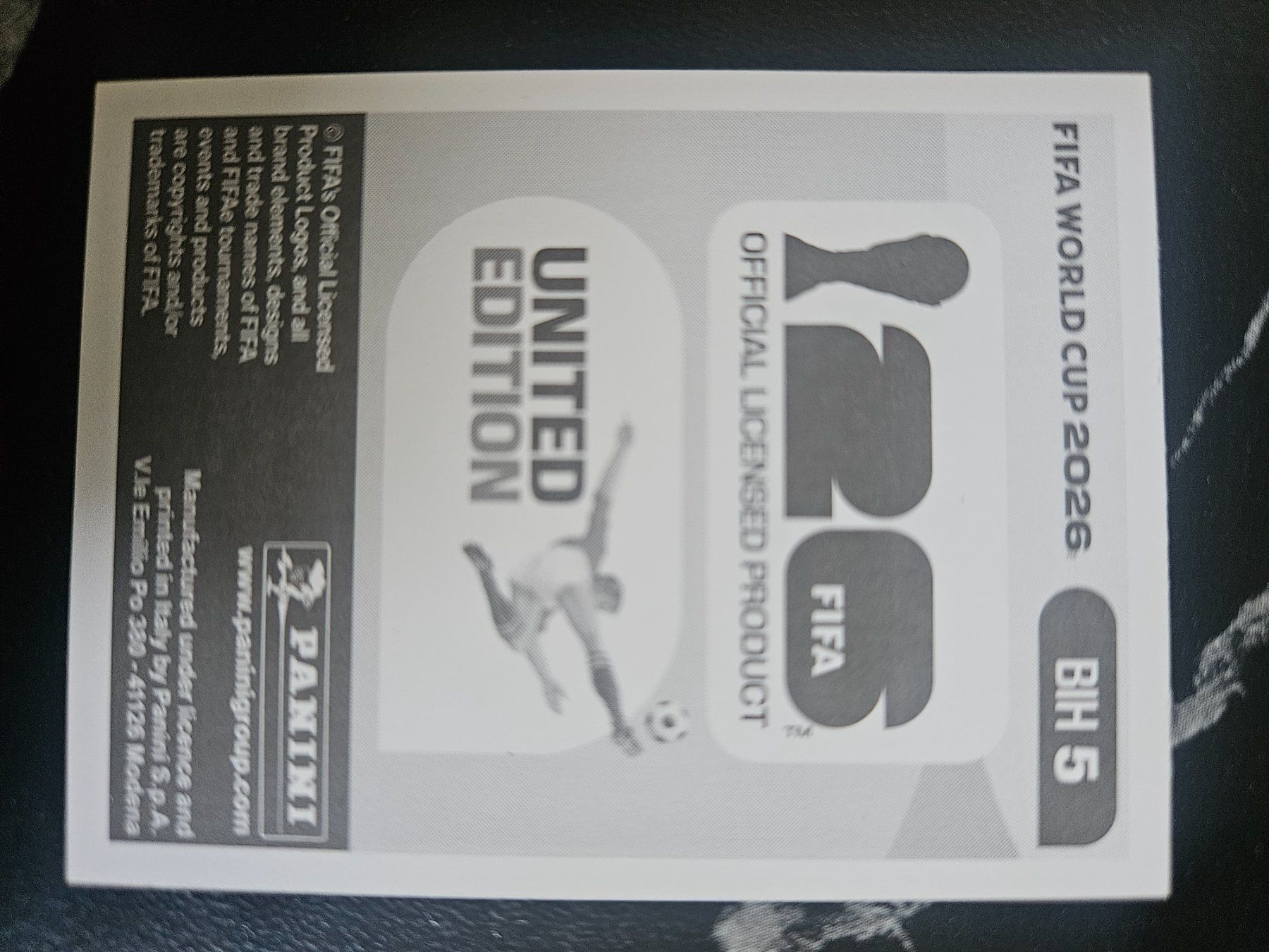 Panini Carte collezionabili: BIH 5 – Usato da Würenlingen venduto da Dinli 1