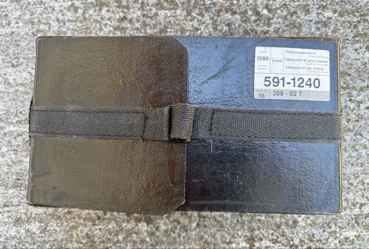Attrezzatura & Pezzi di ricambio: Schweizer Armee Munitionskiste pistolenpatrone 9mm – Usato da Quinto venduto da Ticino_69 1