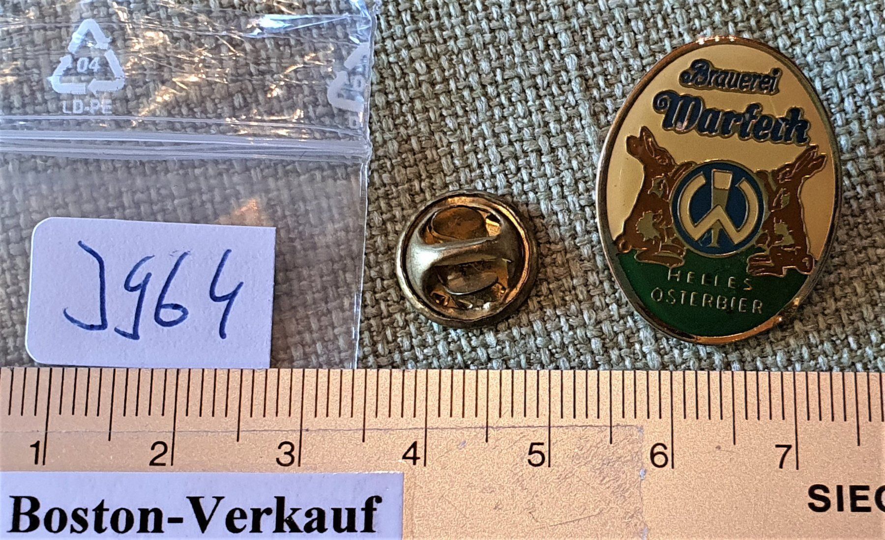 Bicchieri: J964 - Brauerei Warteck Basel Osterbier – Usato da Reinach BL venduto da Boston-Verkauf 1