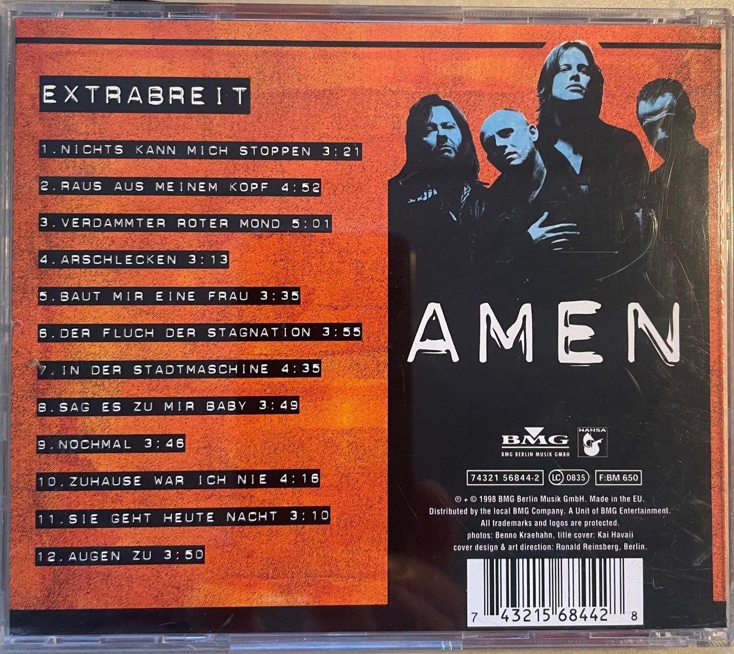 CDs: Extrabreit - Amen – D'occasion à Brunnen par Barfly5 1