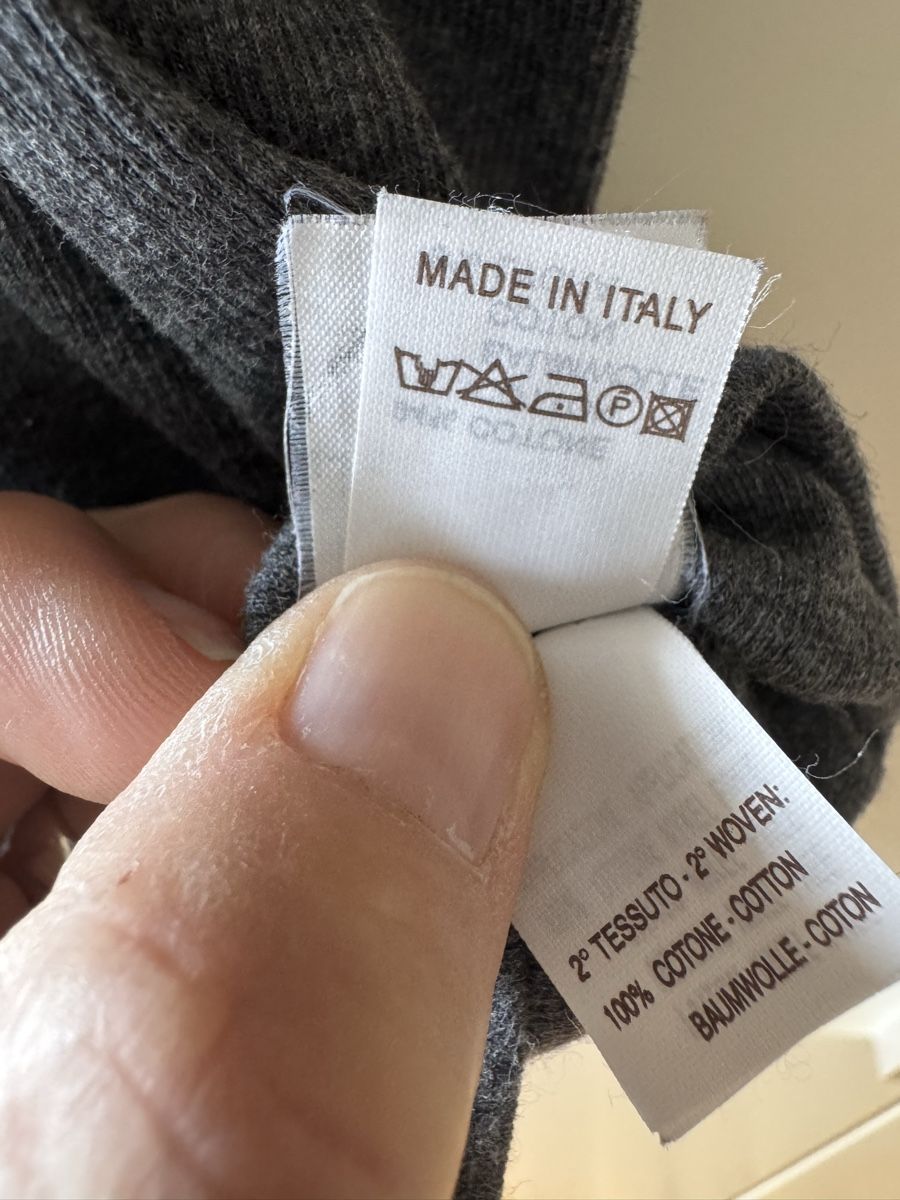 Brunello Cucinelli Tops: Brunello Cucinelli Top, Grau, Baumwolle/Lyra, Gr. M – Neu (gemäss Beschreibung) aus davos Platz von cla_qjb2 5