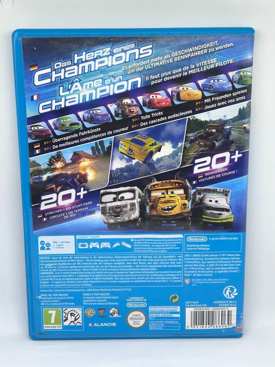 Nintendo Giochi: Cars 3: Driven to Win per Nintendo Wii U – Usato da Giubiasco venduto da LorisVale 1