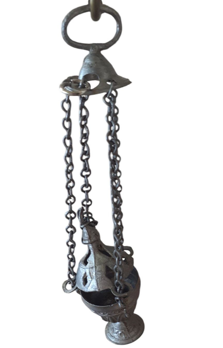 Statuette: Weihrauchfass sakral Miniatur antik – Usato da Mörschwil venduto da antiksalon 2