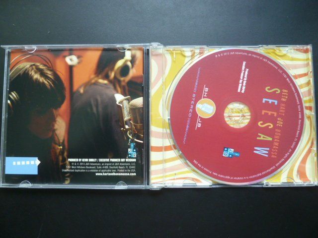 CD: Beth Hart & Joe Bonamassa - Seesaw – Usato da Au ZH venduto da sikoku 1