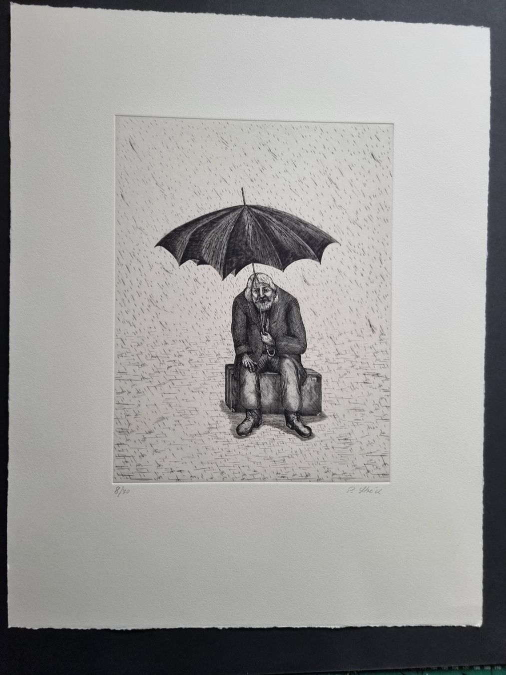 Grafiken & Lithographien: PETER STREICH RADIERUNG SIGNIERT NUMMERIERT – Gebraucht aus Gersau von kunst-online 2