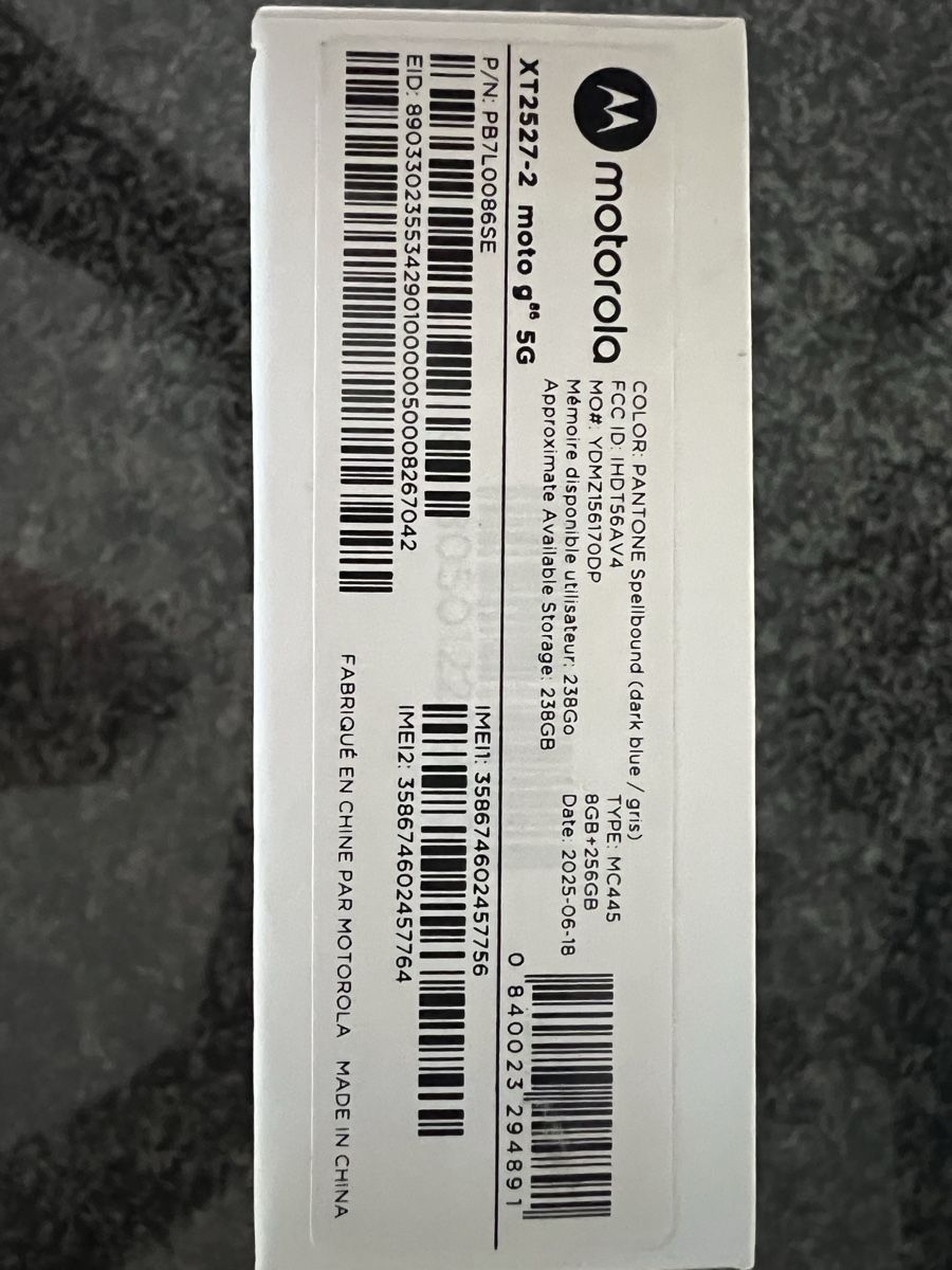 Motorola Telefoni cellulari / Smartphones: Neues Motorola G86 5G – Nuovo e nell'imballaggio originale da Niederweningen venduto da steve1313 2
