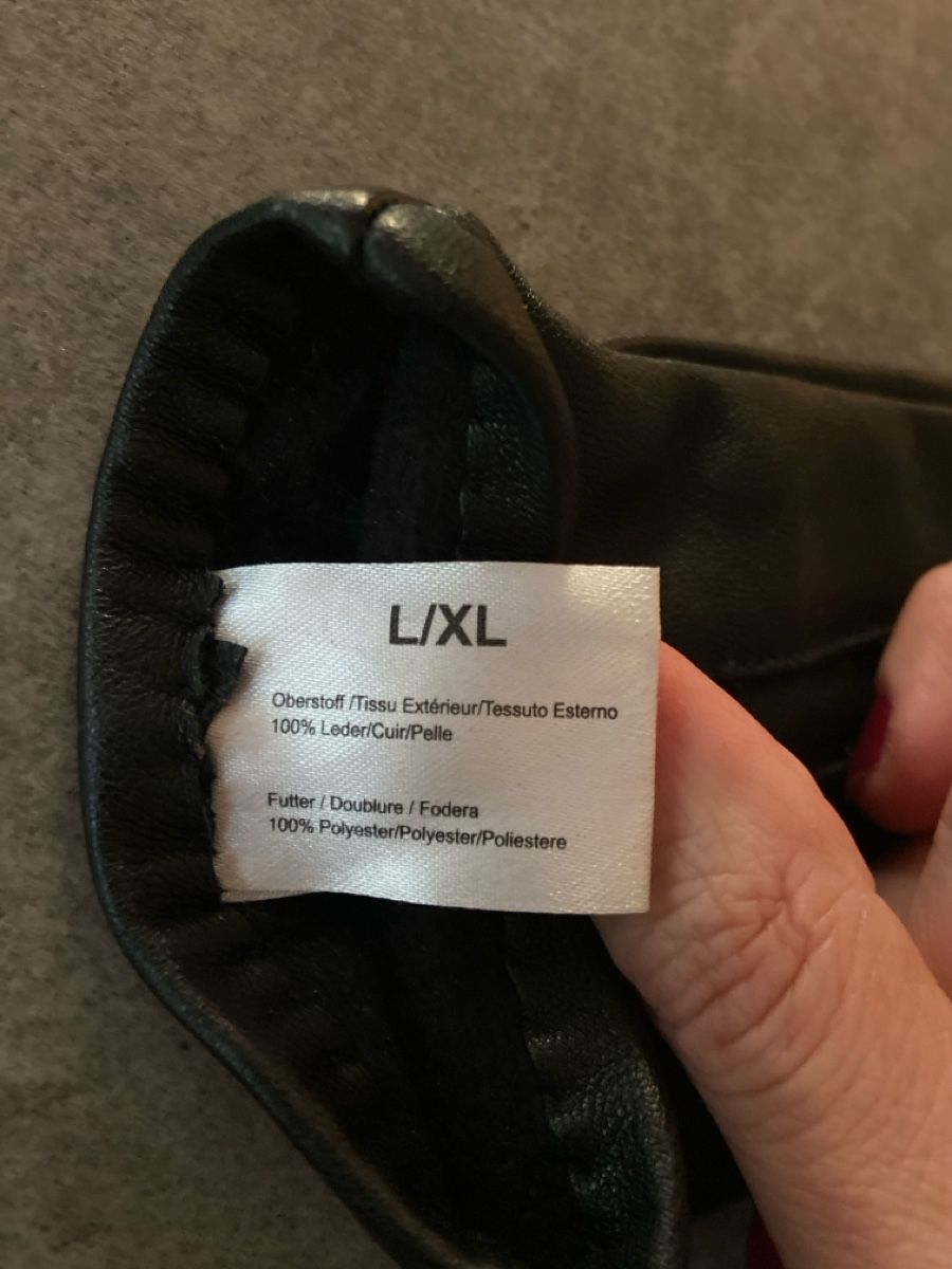 Guanti & manicotti: Damenhandschuhe Leder schwarz – Nuovo (secondo la descrizione) da Luzern venduto da higa01 4