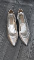 Boutique Firenze Pumps - 37 - Silberner Vintage-Glamour ✨