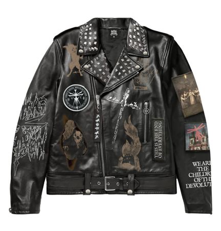Leder Jacke Bring Me The Horizon Size L