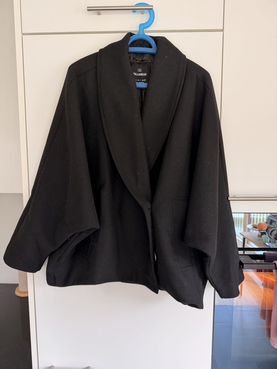 Pull&Bear Giacche: Pull&Bear Winter Jacke, Gr. L, schwarz – Nuovo (secondo la descrizione) da Bühler venduto da kammera2002