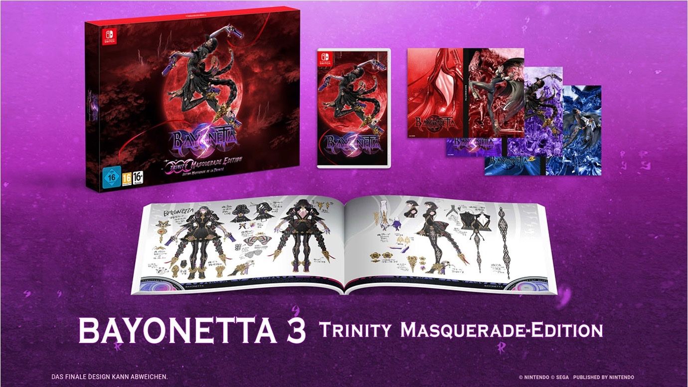Giochi: Bayonetta 3 Trinity Masquerade Edition (NEU) – Nuovo e nell'imballaggio originale da Frenkendorf venduto da gelbeZinnie 2