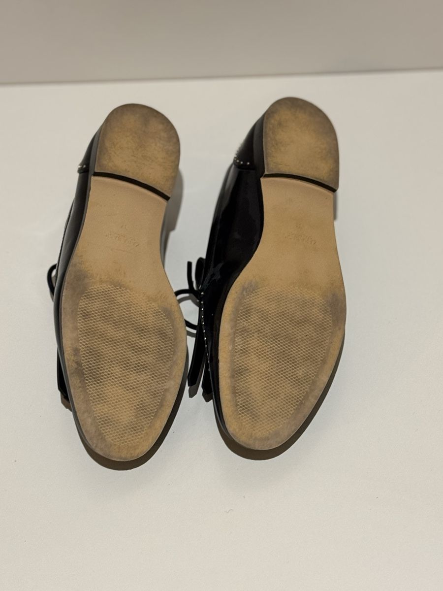 Zara Chaussures femmes: Schicke schwarze Lack-Loafer – D'occasion à Glattpark par Kleider_shop 1