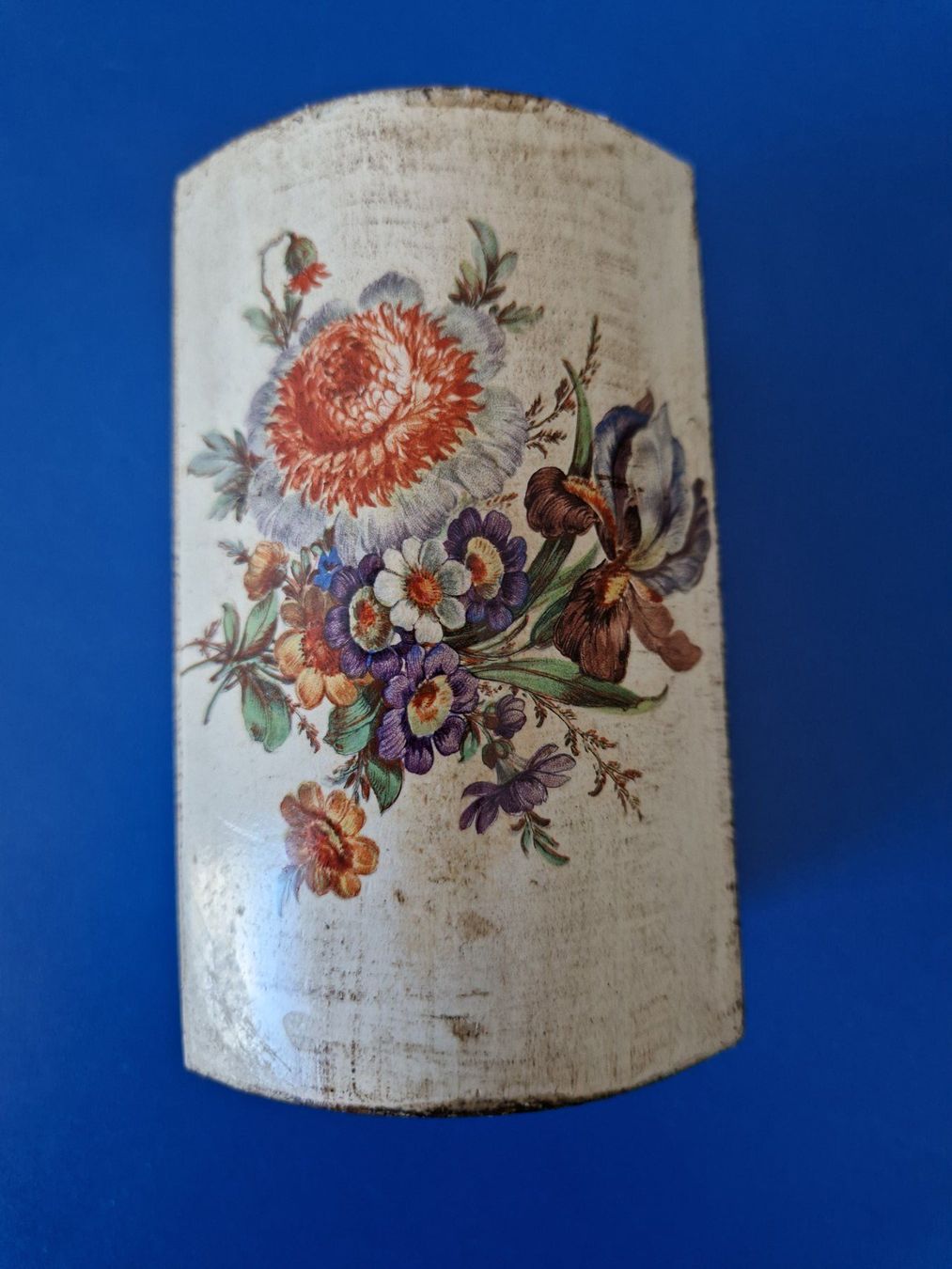 Casse di trasporto: kleine Holzschatulle mit Blumenmuster – Usato da Münchenbuchsee venduto da Aare22 6