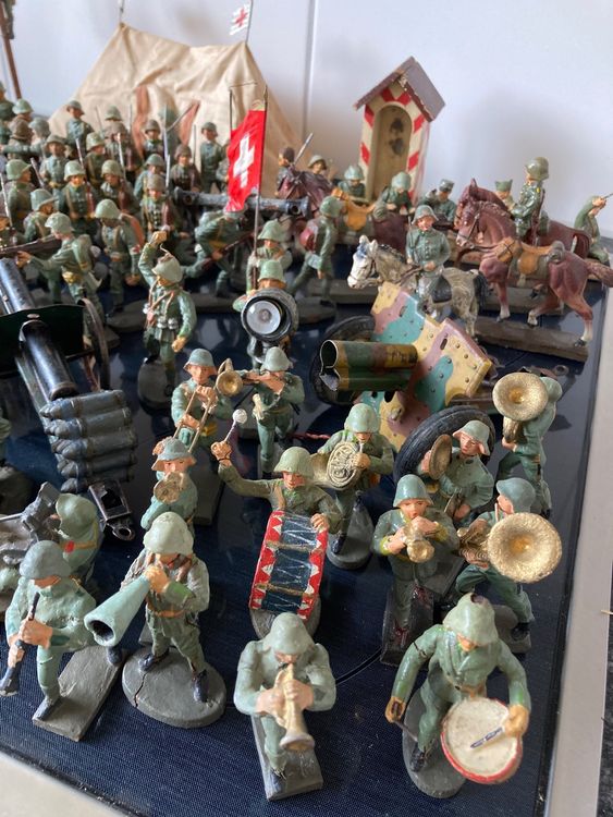 Soldats Elastolin Hausser échelle D'assaut – 70 Mm, Artillerie, Occasion
