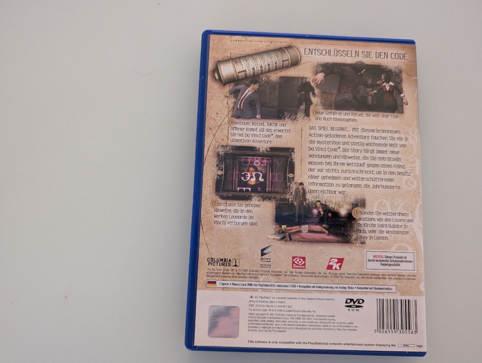 Sony Giochi: The Davinci Code Sakrileg (PS2) – Usato da Winterthur venduto da sax8400 2